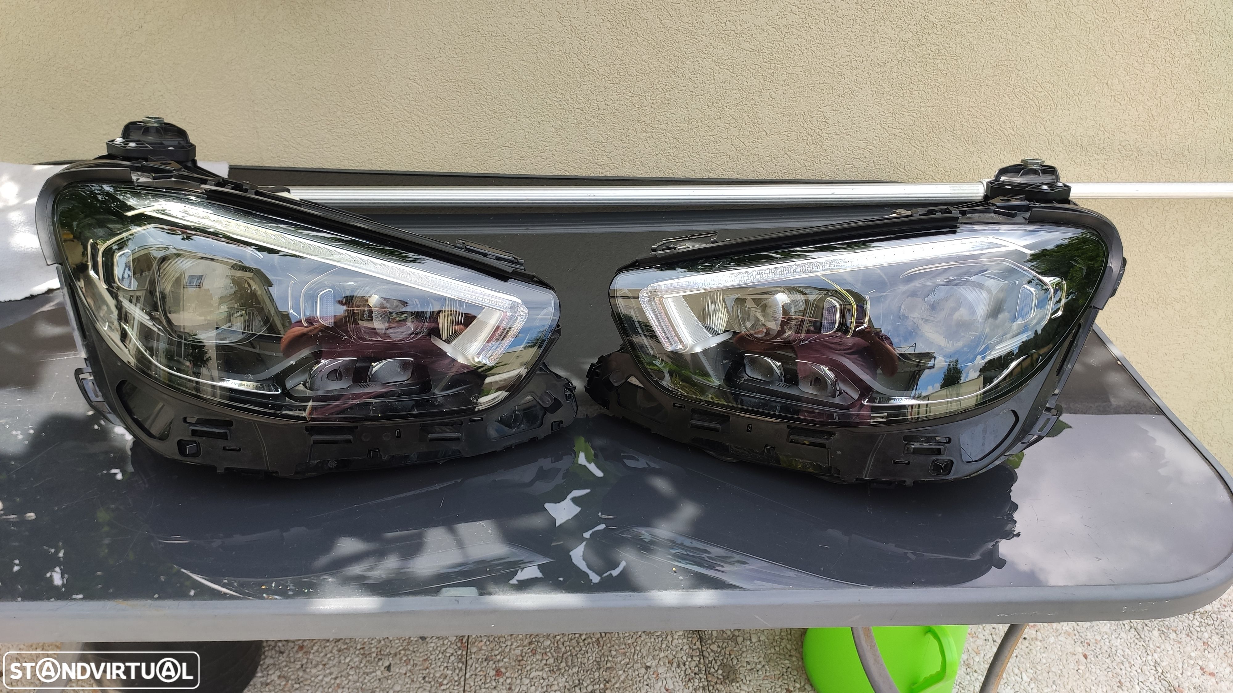 conjunto de faróis Digital led Mercedes w206 classe C - 1