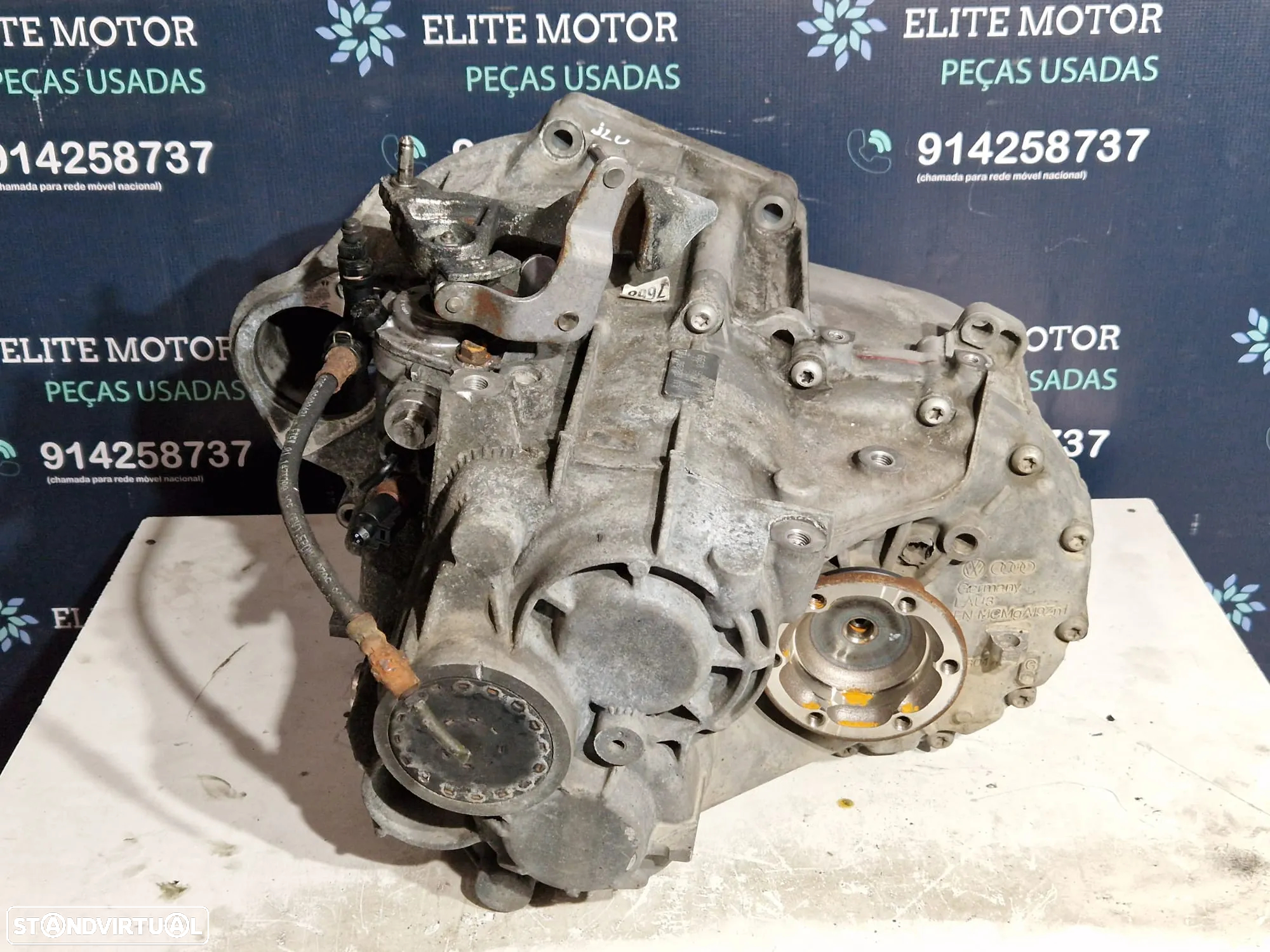 Caixa de 6 velocidades manual JLU VW GOLF 5 V 2.0 TDI 140CV PASSAT B6 AUDI A3 8P - 4