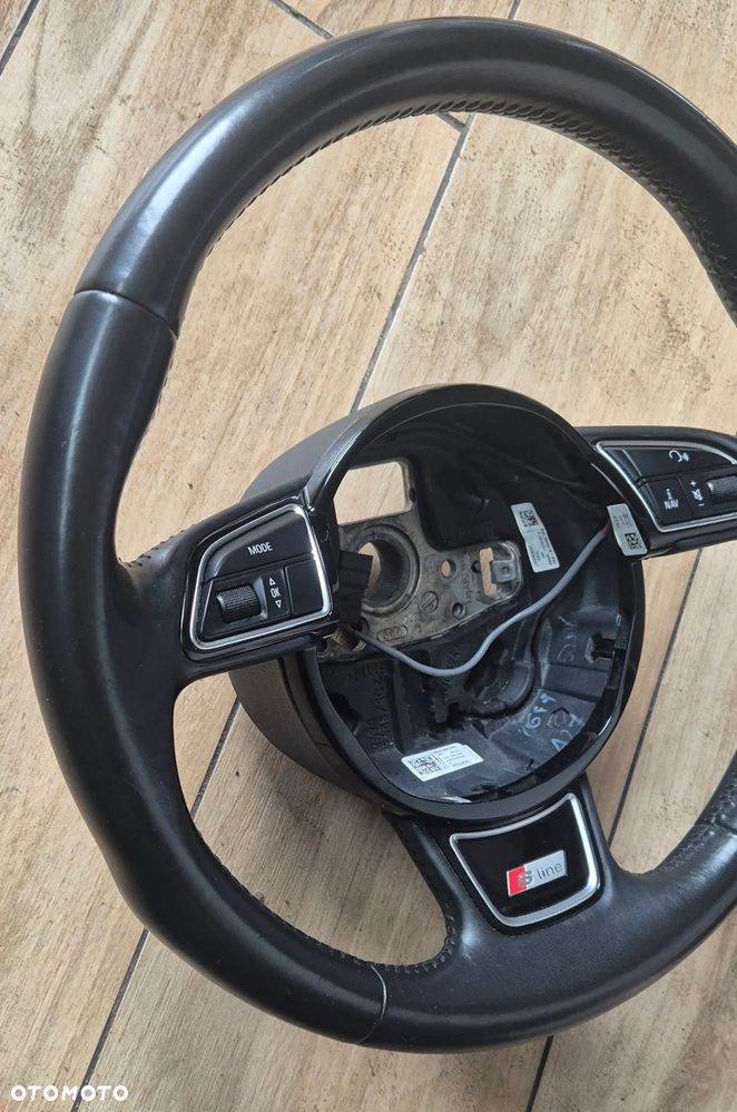 Kierownica S-LINE MODE Na Okrągłą Poduszkę Audi A4 S4 B8 A5 S5 8T 2007-2016 - 3