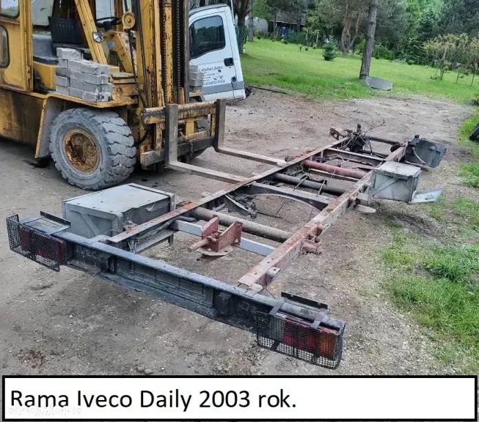 Iveco Daily Rama kabina silnik kiper koła chłodnica sanki hds - 1