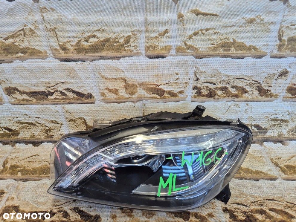 Reflektor Przód strona lewa Mercedes-Benz ML W166 xenon skrętny ils - 4