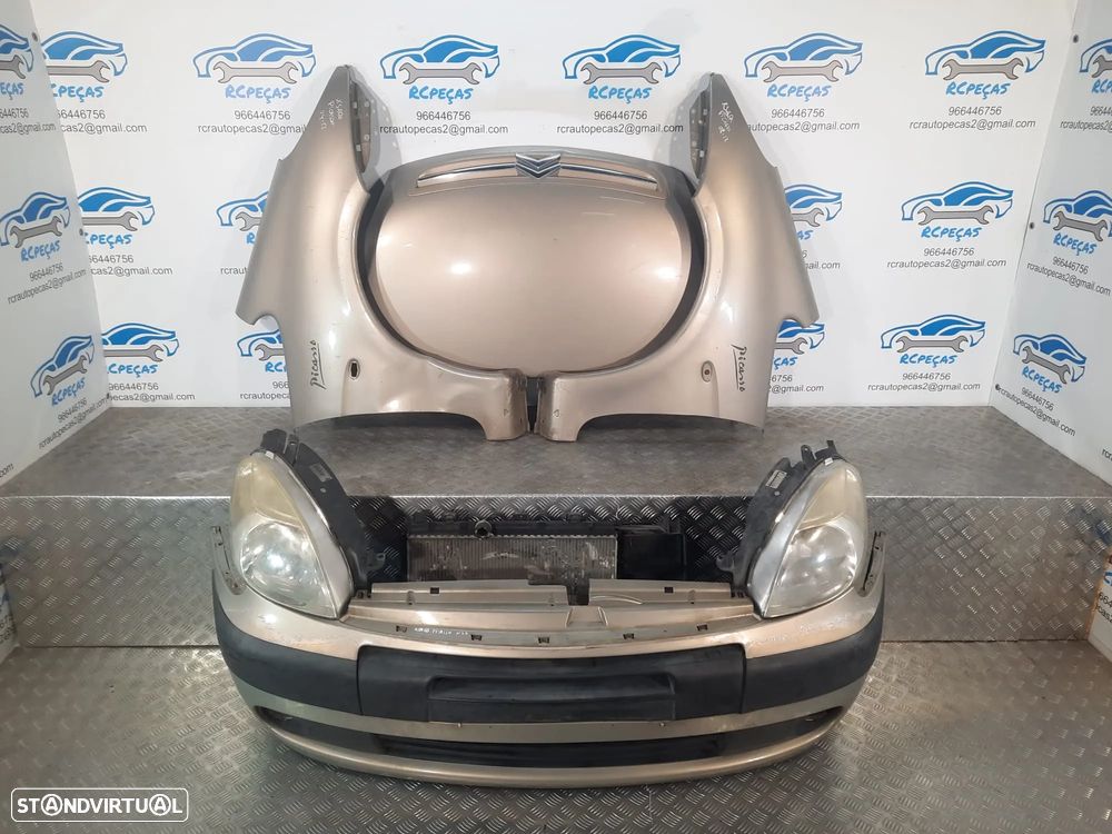 FRENTE COMPLETA CITROEN XSARA PICASSO N68 CAPOT PARACHOQUES GUARDA-LAMAS OTICAS RADIADOR VENTILADOR FRENTE FIBRA REFORÇO - 3