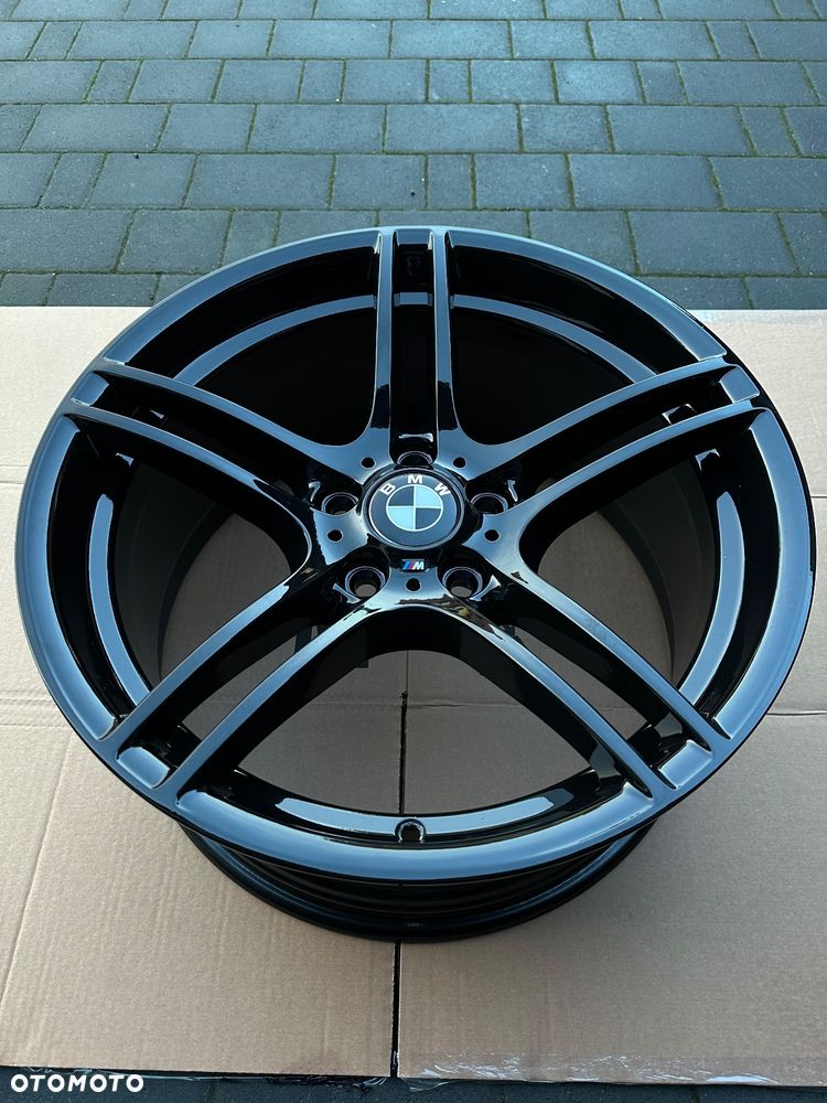 Oryginalne czarne felgi 19 5x120 BMW 3 F30 F32 F36 alufelgi Styling 403 M pakiet 8j ET36 8.5j ET47 F10 Z3 Z4 E46 X1 X3 E83 E90 F34 GT F01 F12 F20 F22 E87 E81 jak JR - 29
