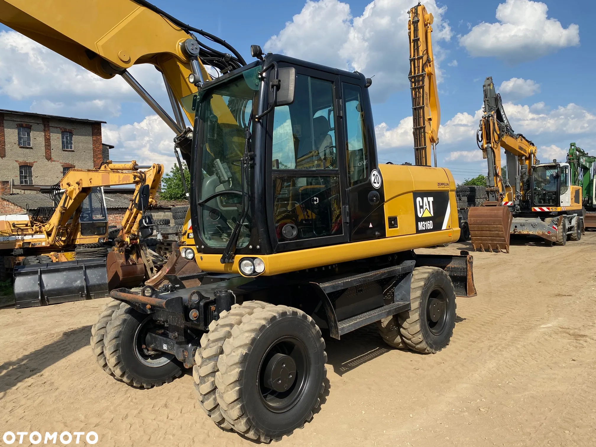Caterpillar CAT M316D, 2014 ROK, BEZ ADBLUE i DPF-A, z NIEMIEC - 16