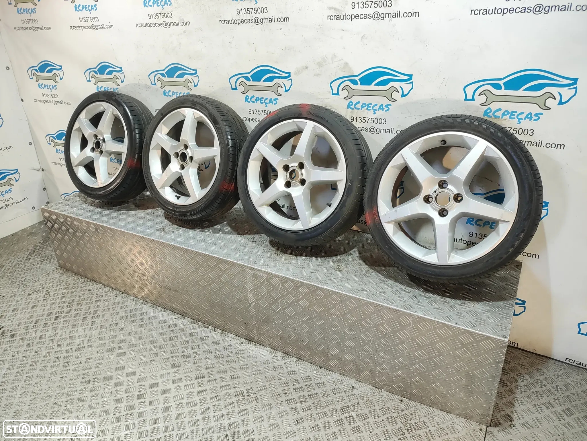 Jantes 17" Ronal | Opel - Tigra B - ORIGINAIS - 8.5J | ET41 | 5x100 - 17 Polegadas | GM13231495 | 13231495 | Jante | 5 x 100 | 205 45 17 | Pneus - 11