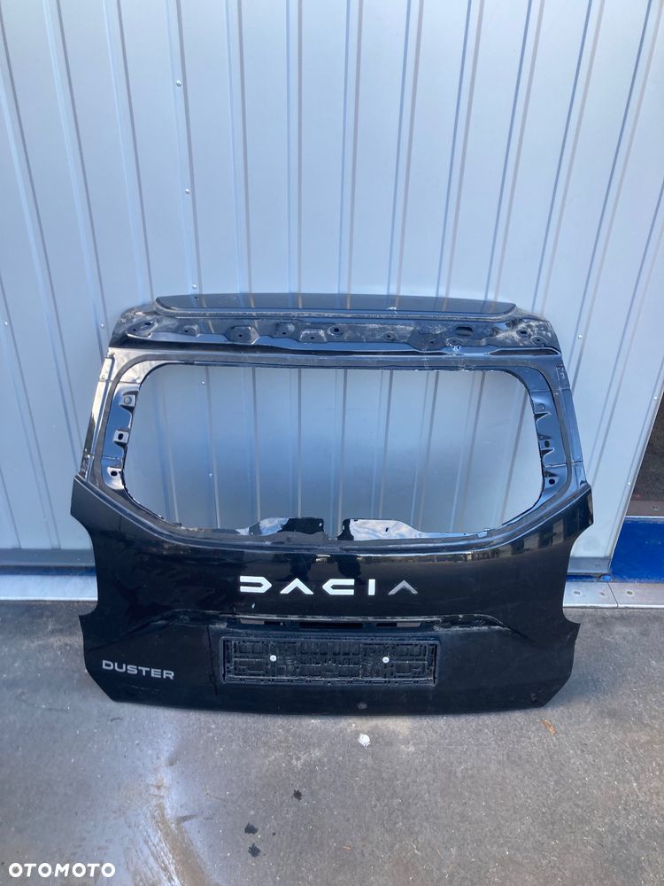 DACIA DUSTER II 2 LIFT 24r KLAPA TYLNA tylnia tył POKRYWA BAGAŻNIKA czarna nv676  Wwa - 3