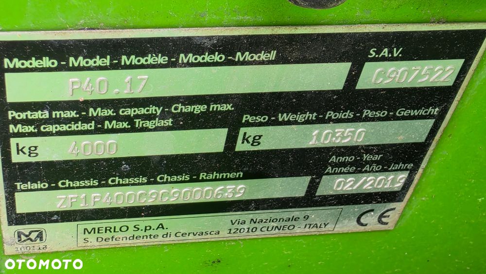 Merlo P40.17 - 8