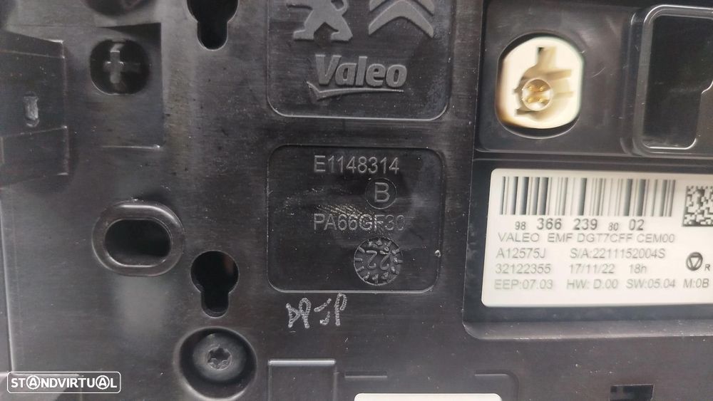 Display / ecrã de informações CITROËN C3 III (SX) - 5