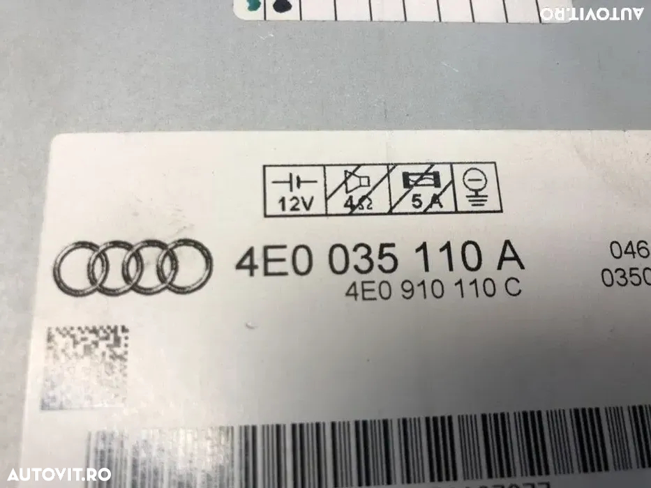 Magazie cd-uri cu fibra optica AUDI A6 A8 Q7 2007 - 2