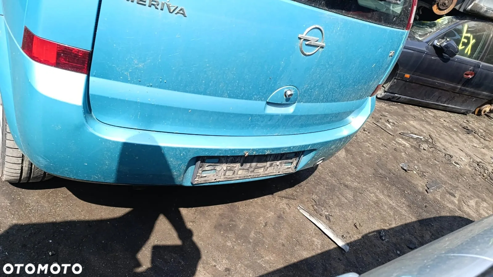 35361 opel meriva a 1.6 16v z16xe na części lakier Z397 - 12