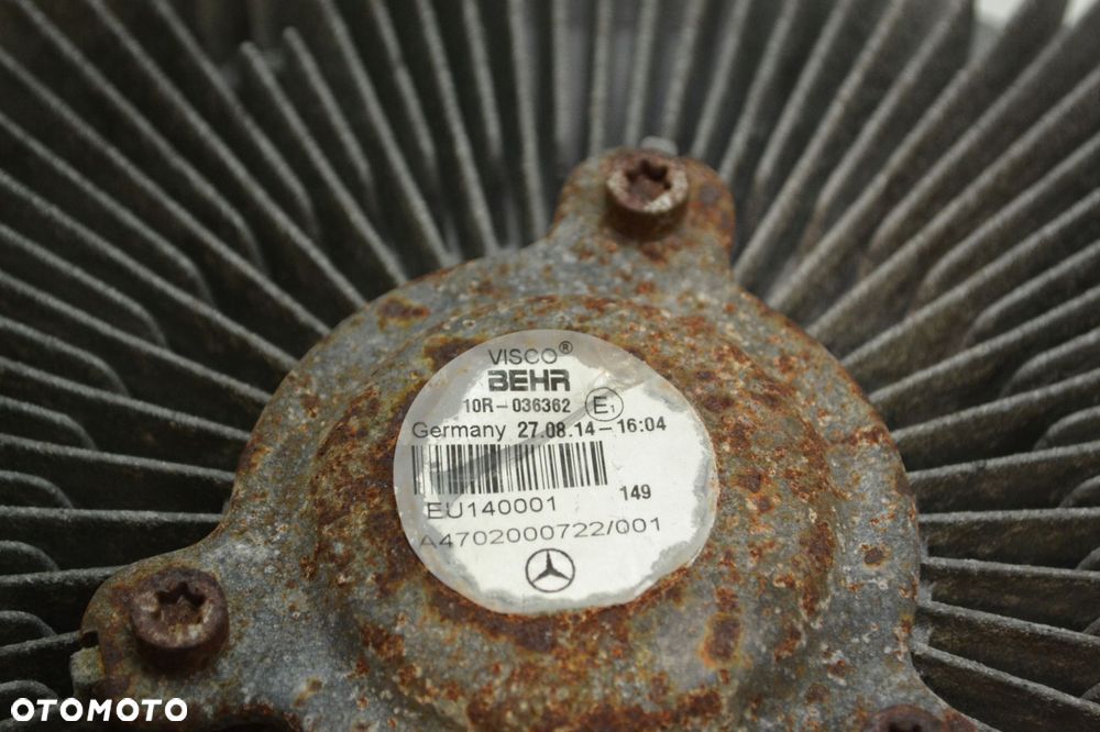 SPRZĘGŁO WISKOTYCZNE WISKOZA MERCEDES ACTROS MP4 A4702000722 - 5