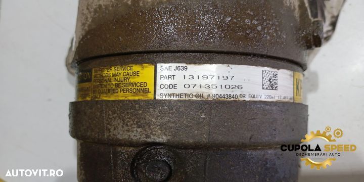 Compresor AC 13197197 1.9CDTI Opel Vectra C [2002 - 2005] - 2
