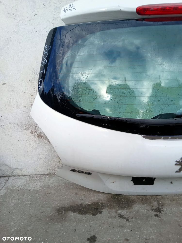 PEUGEOT 208 I  LIFT 15-19 KLAPA TYŁ TYLNA BAGAŻNIKA - 6
