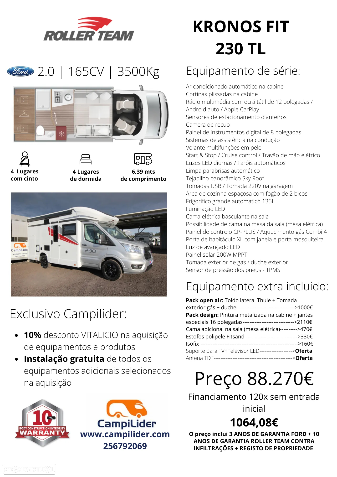 Roller Team Kronos FIT 230 TL ***NOVA*** - 40