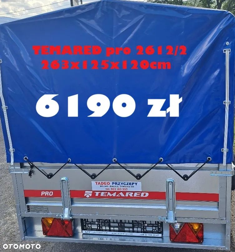 TEMARED PRO 2612/2 STELAŻ+PLANDEKA 80cm - 3