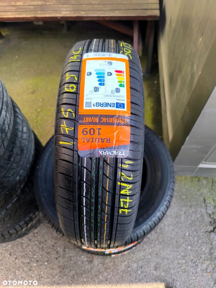 175/65R14C 90/88T 14 C Opony Letnie Lato NOWE TRACMAX RADIAL 109 8mm 24r. Legnica ALU-RAD 175/65 - 6