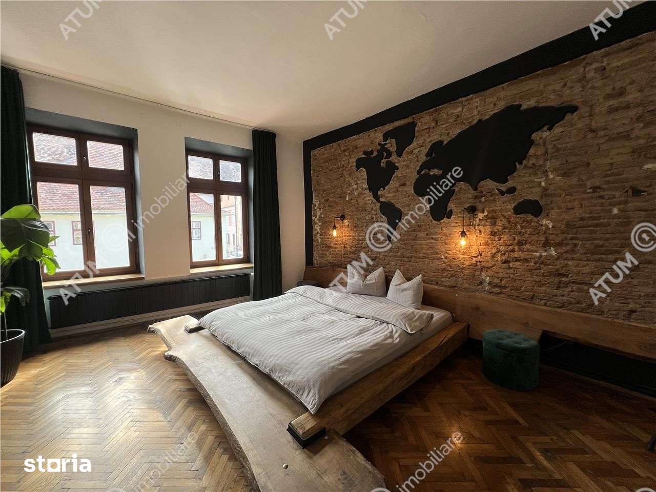 Doua studiouri renovate la etajul 1 zona Centrala\/Pietonala din Sibi — fotografia 1