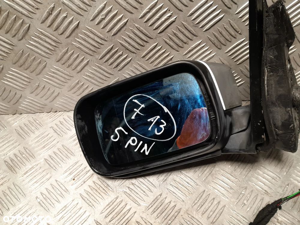 BMW E46 LUSTERKO LEWE PRZEDNIE LEWY PRZÓD 5PIN KOLOR: A08/7 - 6
