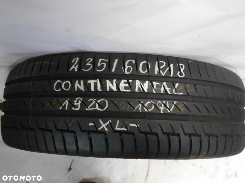OPONA POJEDYNKA 235/60R18 CONTINENTAL PREMIUM CONTACT 6 XL DOT 1920 7.8MM - 1