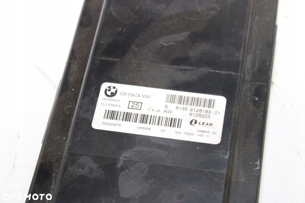 BMW E90 E87 MODUŁ STEROWNIK ŚWIATEŁ 9128183 - 4
