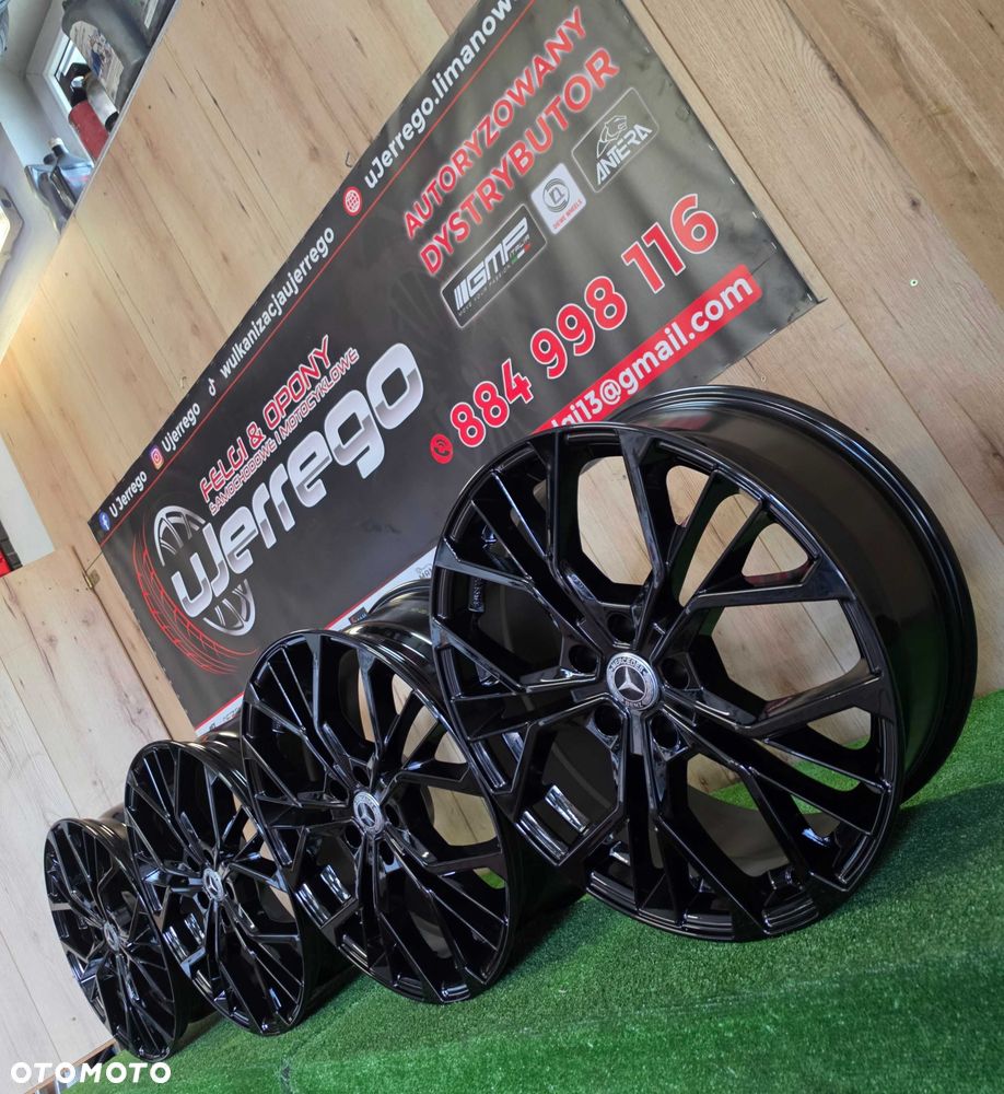 Nowe alufelgi MERCEDES 19x5x112 - Cla Gla Glc Klasa A Klasa B Klasa C Klasa E - 6