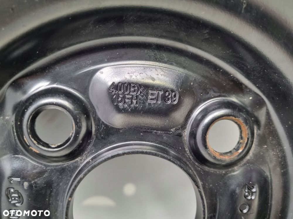 KOŁO DOJAZDOWE Toyota Yaris II dojazdówka 125/70 D15 R15 4x100 2150669 - 15
