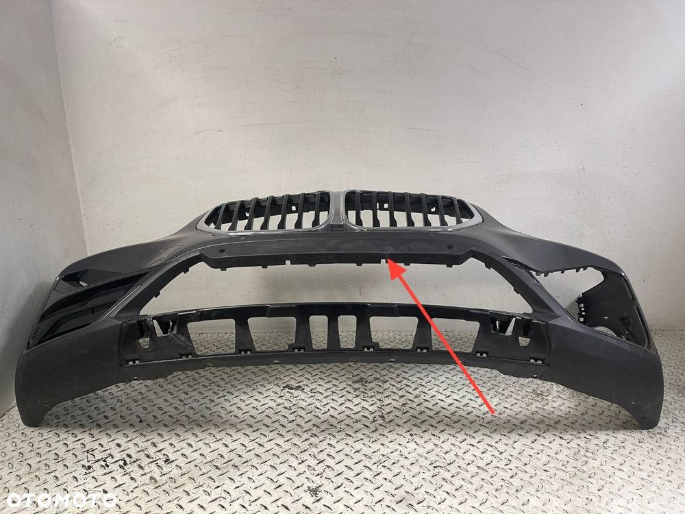 BMW X1 F48 LCI LIFT 19-22 ZDERZAK PRZEDNI PRZÓD SPOJLER KRATKA GRILL 7954205 - 5