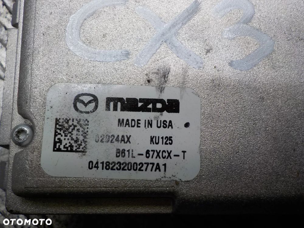MAZDA CX-3 KAMERA RADAR B61L-67XCX-T - 2