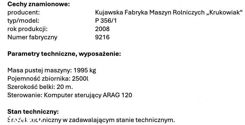 Krukowiak Goliat 2500l - 9