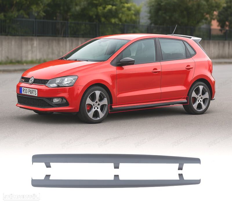 EXTENSÕES EMBALADEIRAS VOLKSWAGEN VW POLO 6R 10-16 LOOK GTI - 1