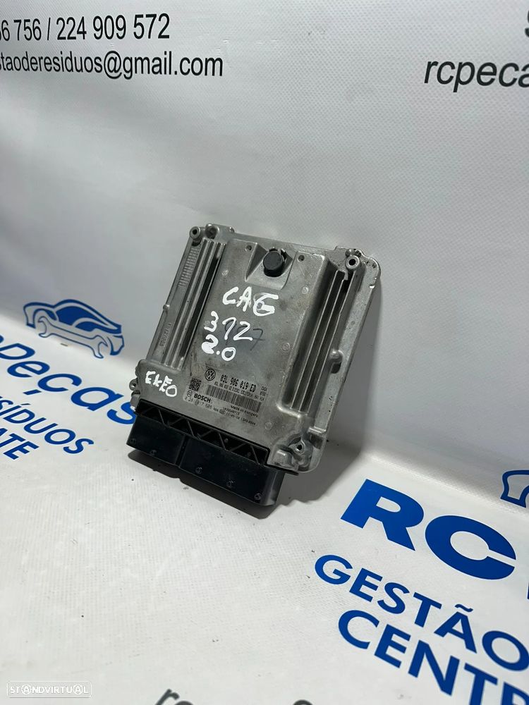 .Centralina Motor Bosch VW VAG Seat Exeo 3R 2.0 TDi CAG 03L906019ED 0281017608 2008 - 2011 - 3