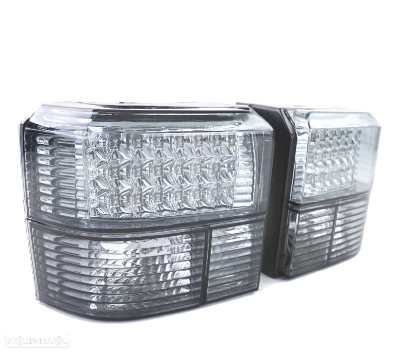 FAROLINS VOLKSWAGEN VW T4 TRANSPORTER CARAVELLE 90-03 LED PRETO - 2
