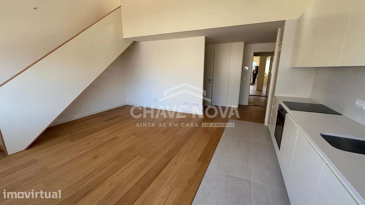 T1 Duplex Mezzanine c/ 2 WC's e lugar de garagem, em Matosinhos Sul - Grande imagem: 3/22
