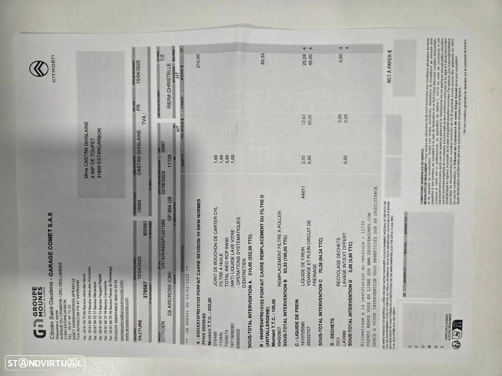 Citroën C5 Aircross 1.2 PureTech Shine EAT8 - 50