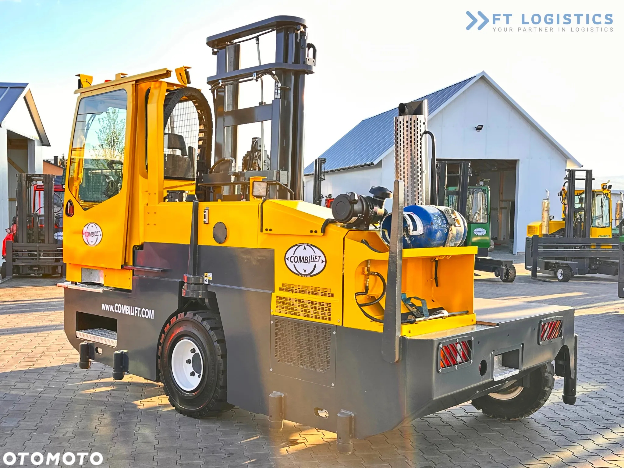 Combilift C5000SL / 5T / DUPLEX - 4000MM / WOLNY SKOK / LPG / JAK NOWY!!! - 10