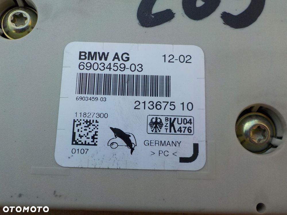 wzmacniacz anteny bmw e65 6903459 - 2