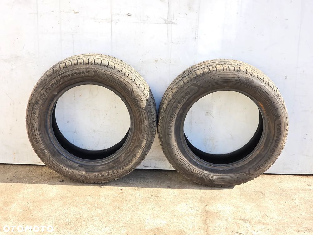 2 X OPONA OPONY Goodyear Vector 4 Seasons Cargo 205/65 R16C 7mm CALOROCZNE - 7