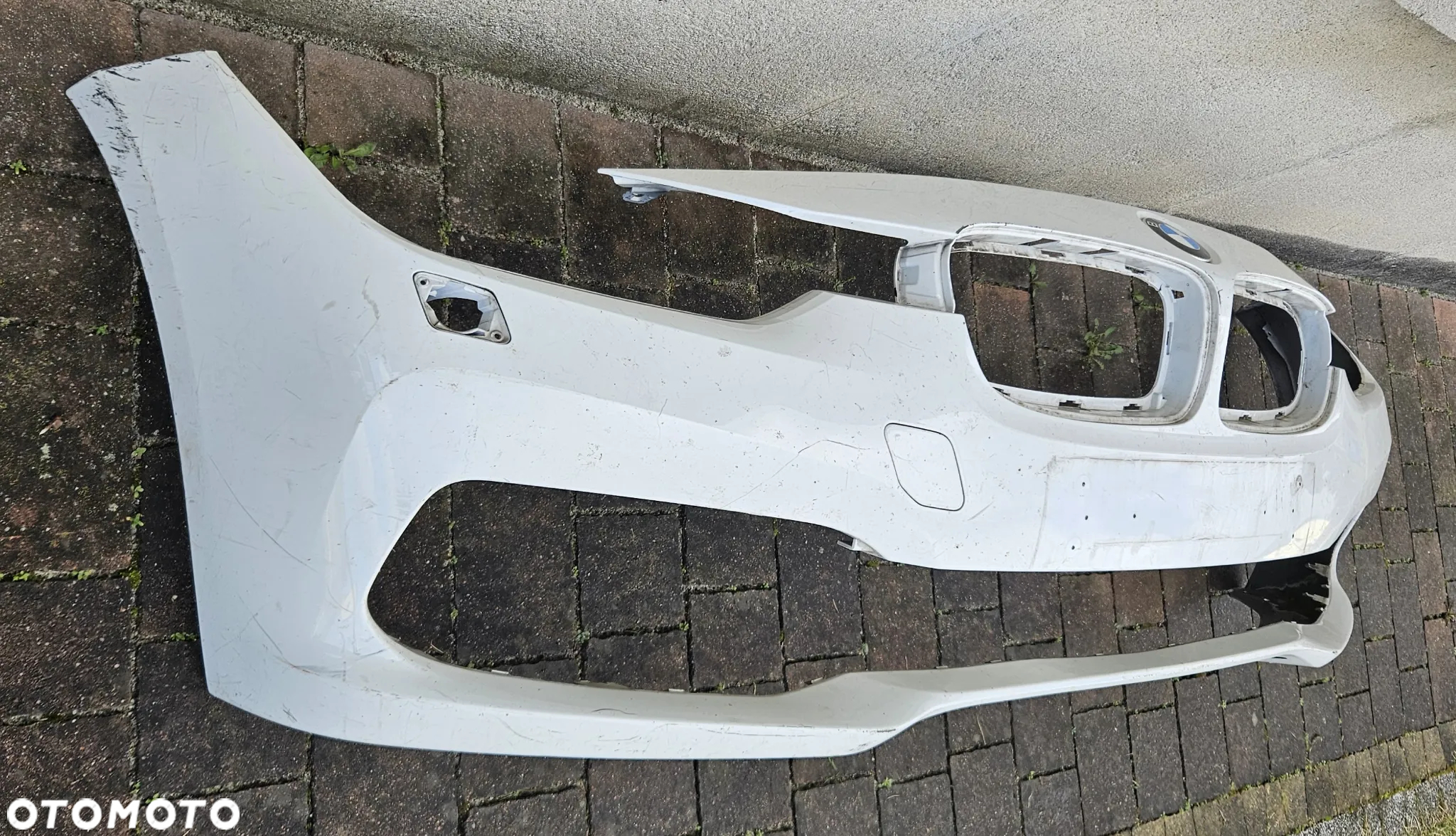 Zderzak przedni przód BMW 3 F30 F31 lift 2015- spryskiwacze znaczek ORYGINAŁ! - 5