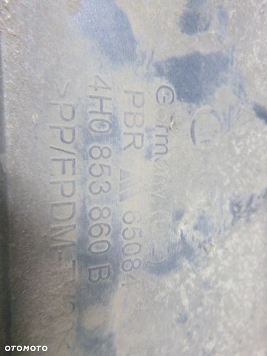 AUDI A8 D4 NAKŁADKA LISTWA PROGOWA LEWA  4H0853859B - 7