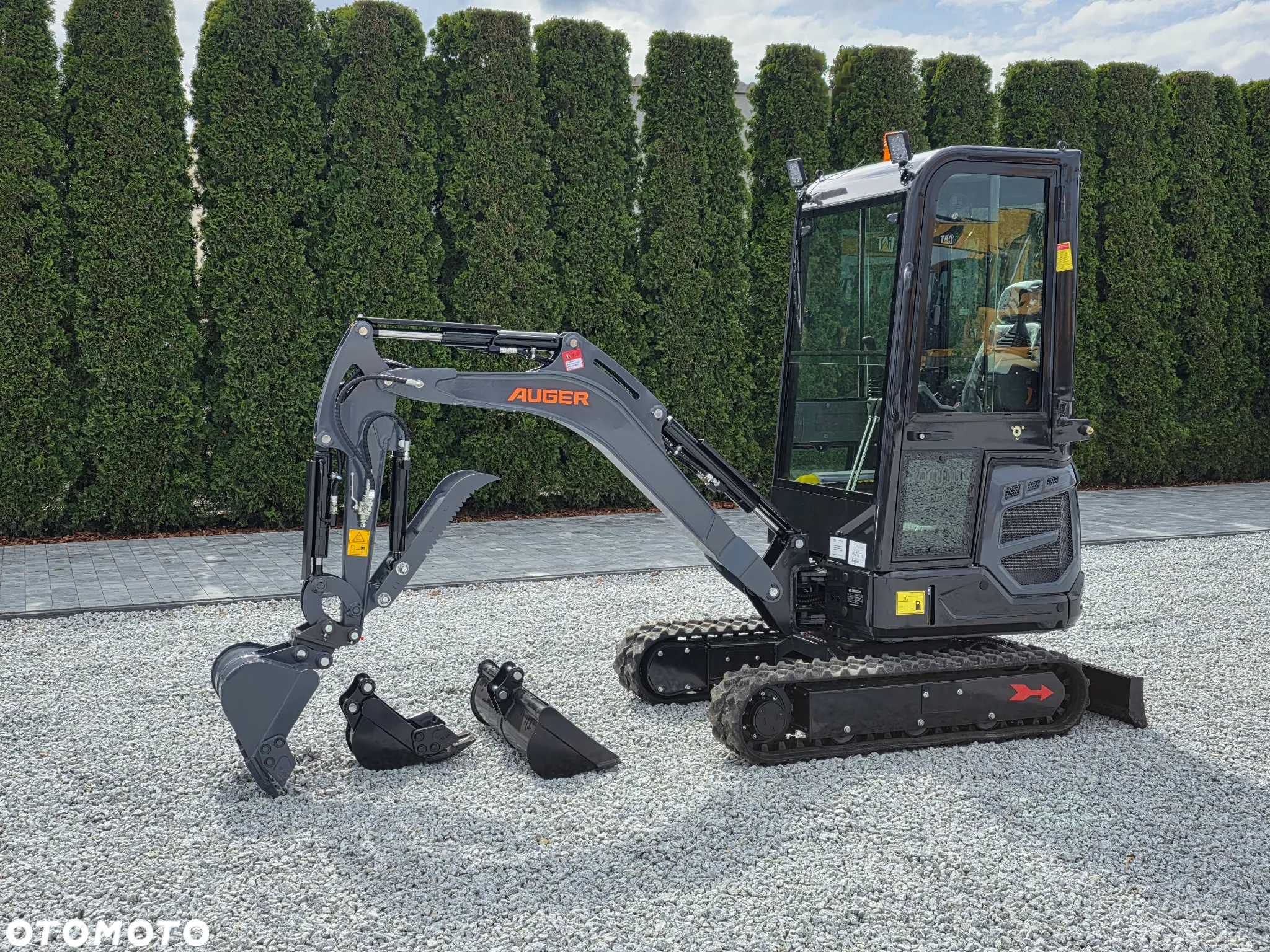 Kubota AUGER NM 18, SILNIK KUBOTA, 3 ŁYŻKI, MINIKOPARKA - 5