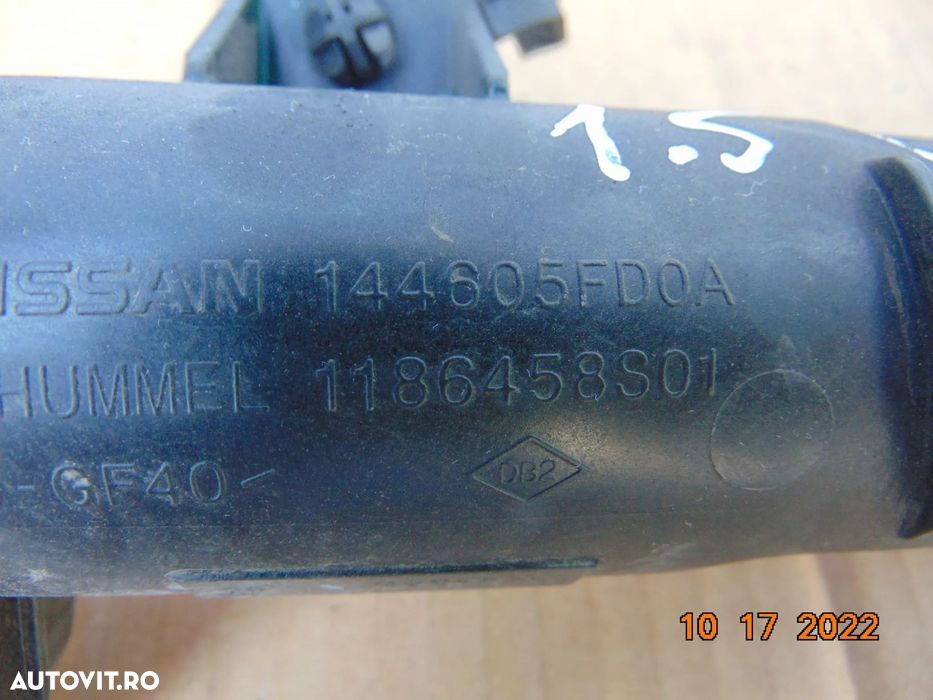 Furtun aer Nissan Micra 1.5 conducta aer qashqai Renault Clio 4 kangoo - 2