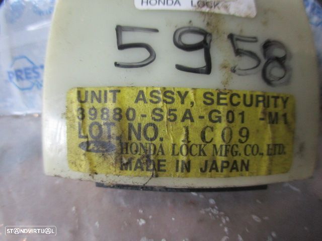 Modulo 39880S5AG01  HONDA CIVIC ES55 2001 1.6I 110CV 4P CINZA Módulo Fecho Central - 4