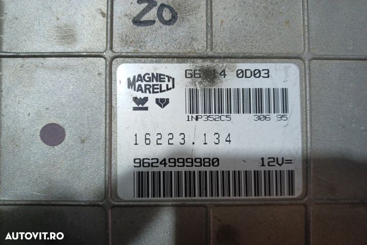 Calculator motor ECU 9615938580 - 1.4 9615938580 - 1.4 Peugeot 306 1 - 3