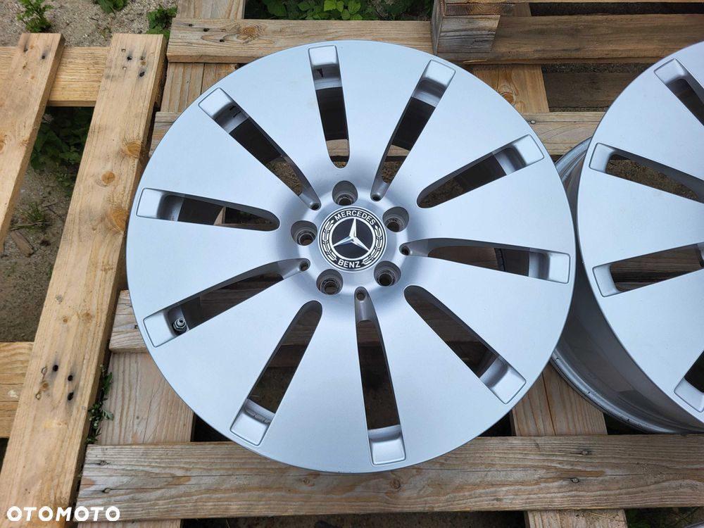 [1121] Felgi aluminiowe Oryginał MERCEDES 18 Cali 5x112 ET38 +czujniki