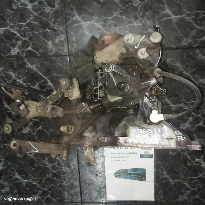 Caixa velocidades manual Opel 1.7 Td Di Astra G Zafira Vectra C Astra F   Ref: R09 400 209   R90400209 - 2