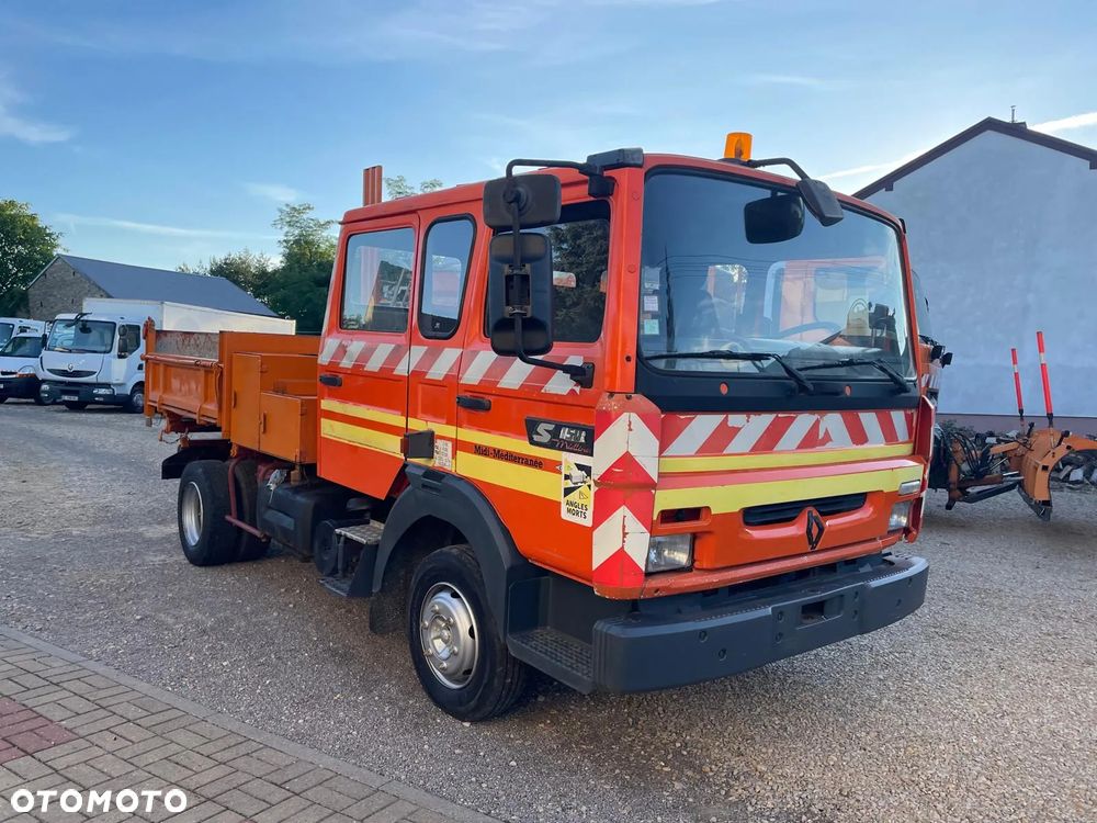 Renault Midliner S135 Wywrotka 3 Stronna 7 Osobowy Brygadówka Doka Dobelkabina Kiper