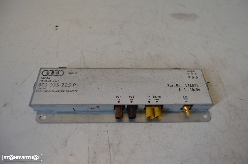 AMPLIFICADOR ANTENA CENTRALINA 8E9035225P 8E9035225 AUDI A4 B6 2.5 TDI - 10