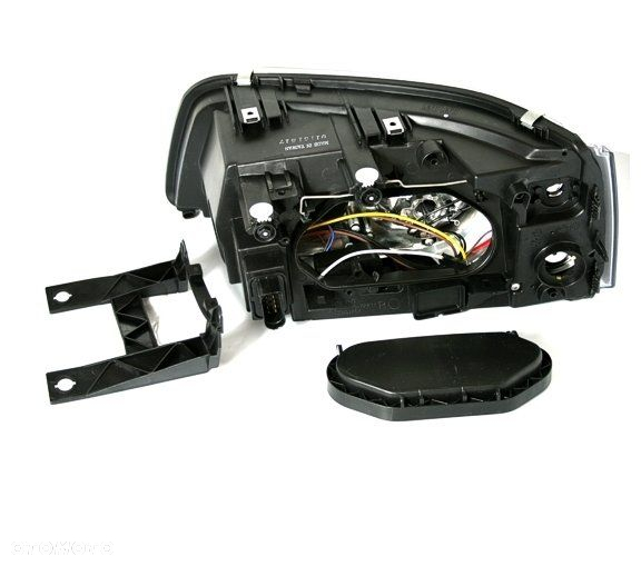 Lampy Reflektory VW T5 03-09 BLACK H7/H1 DEPO - 2