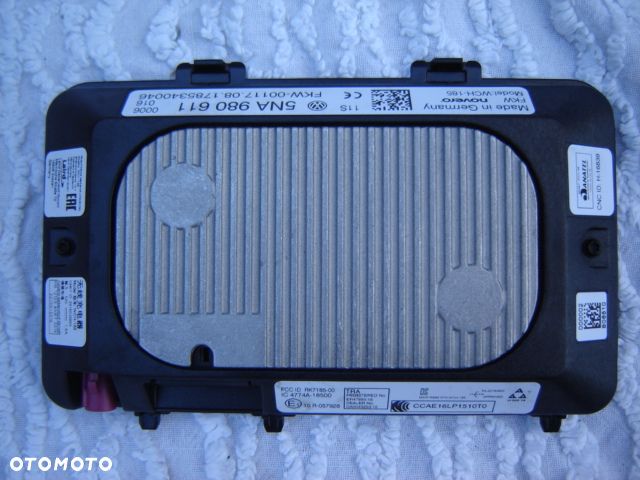 VW SEAT AUDI ŁADOWARKA INDUKCYJNA ANTENA 5NA980611 - 2