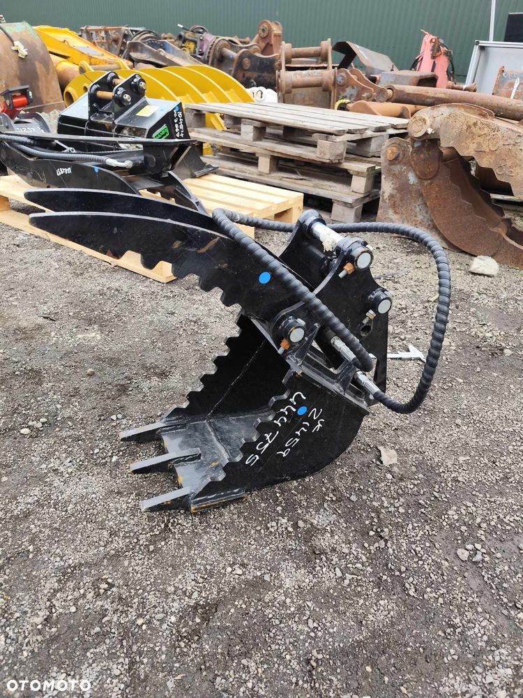 Łyżka z kciukiem dociskowym hydrauliczna łyżka kciukowa 25cm fi25 - 2